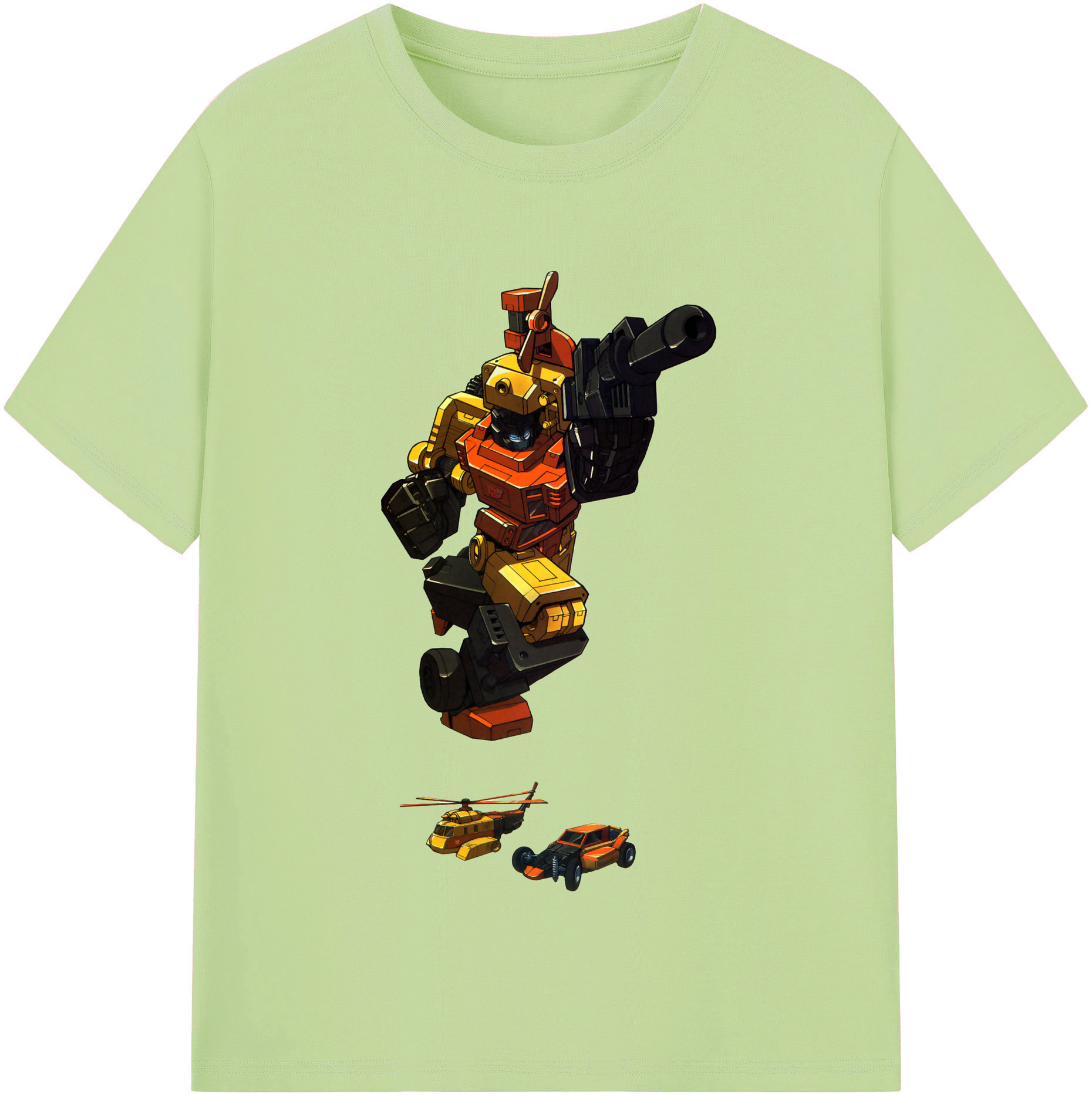 （画像用）  綿100％半袖Tシャツ（フロントプリント）